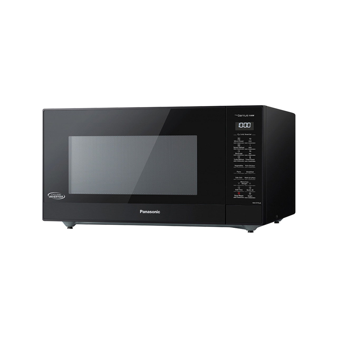 Panasonic 44L Black Genius Sensor Cyclonic Microwave Oven Betta