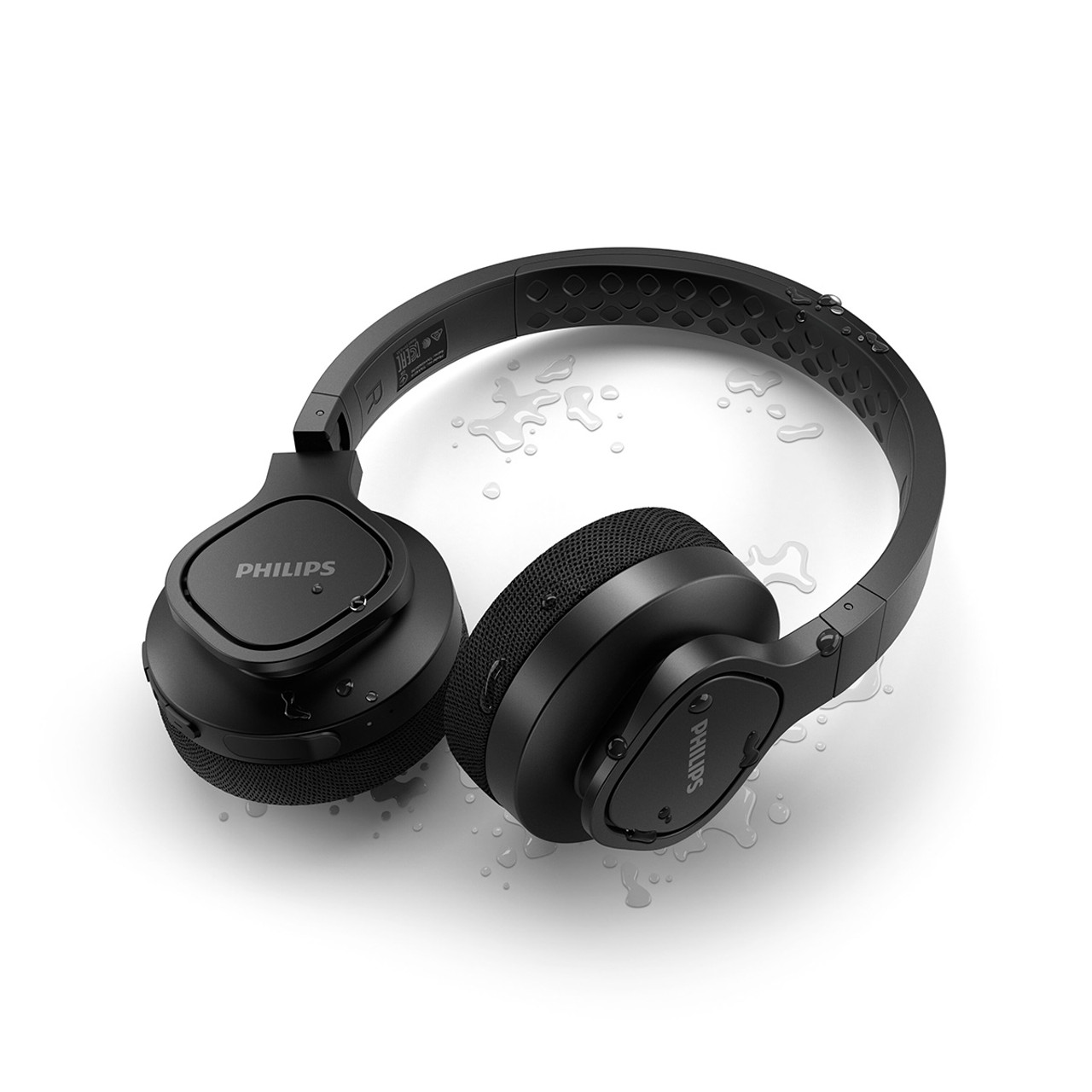 Philips Black Wireless Sports Headphones Betta Electrical