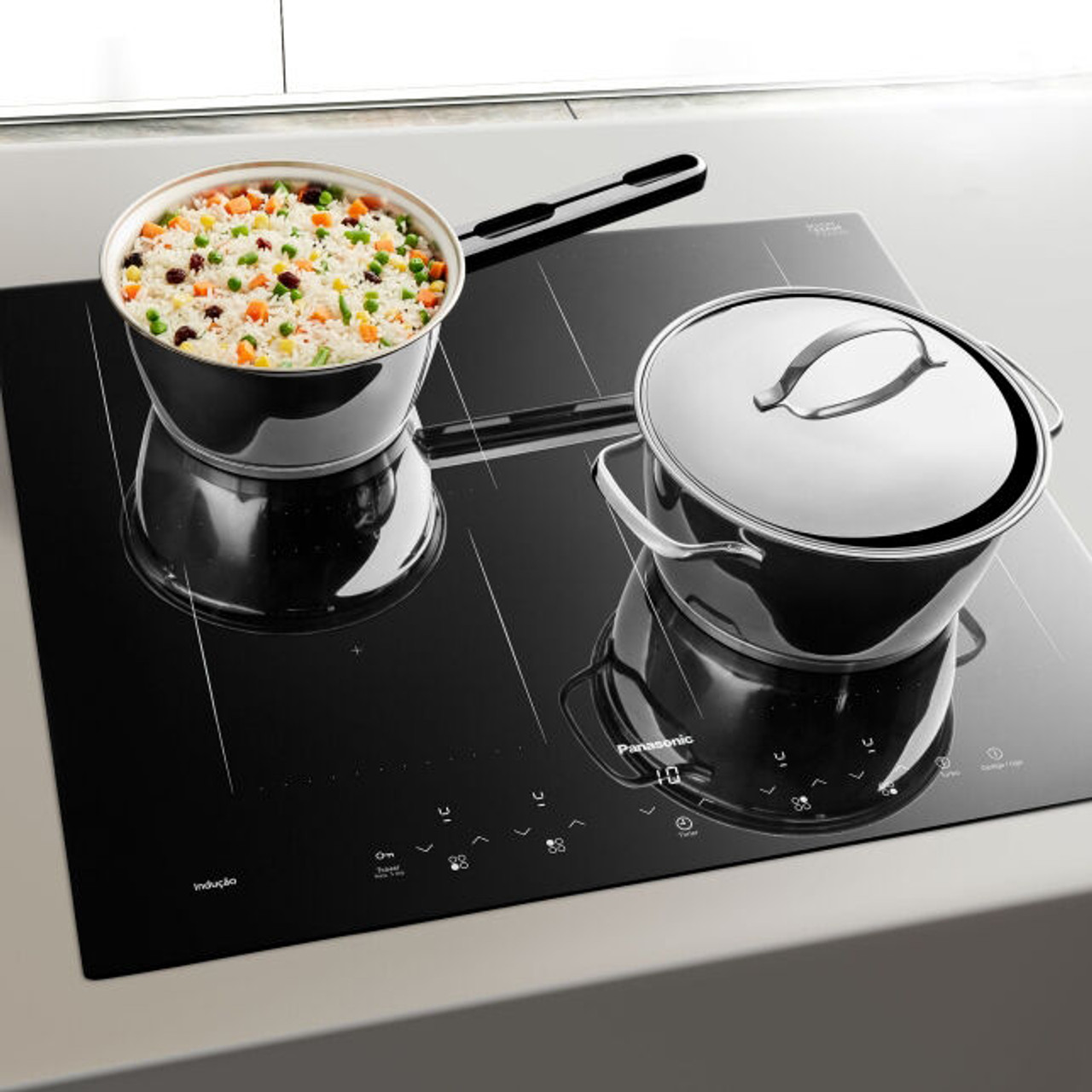 Panasonic 60cm Induction Cooktop KYW648CLJPQ Betta Online