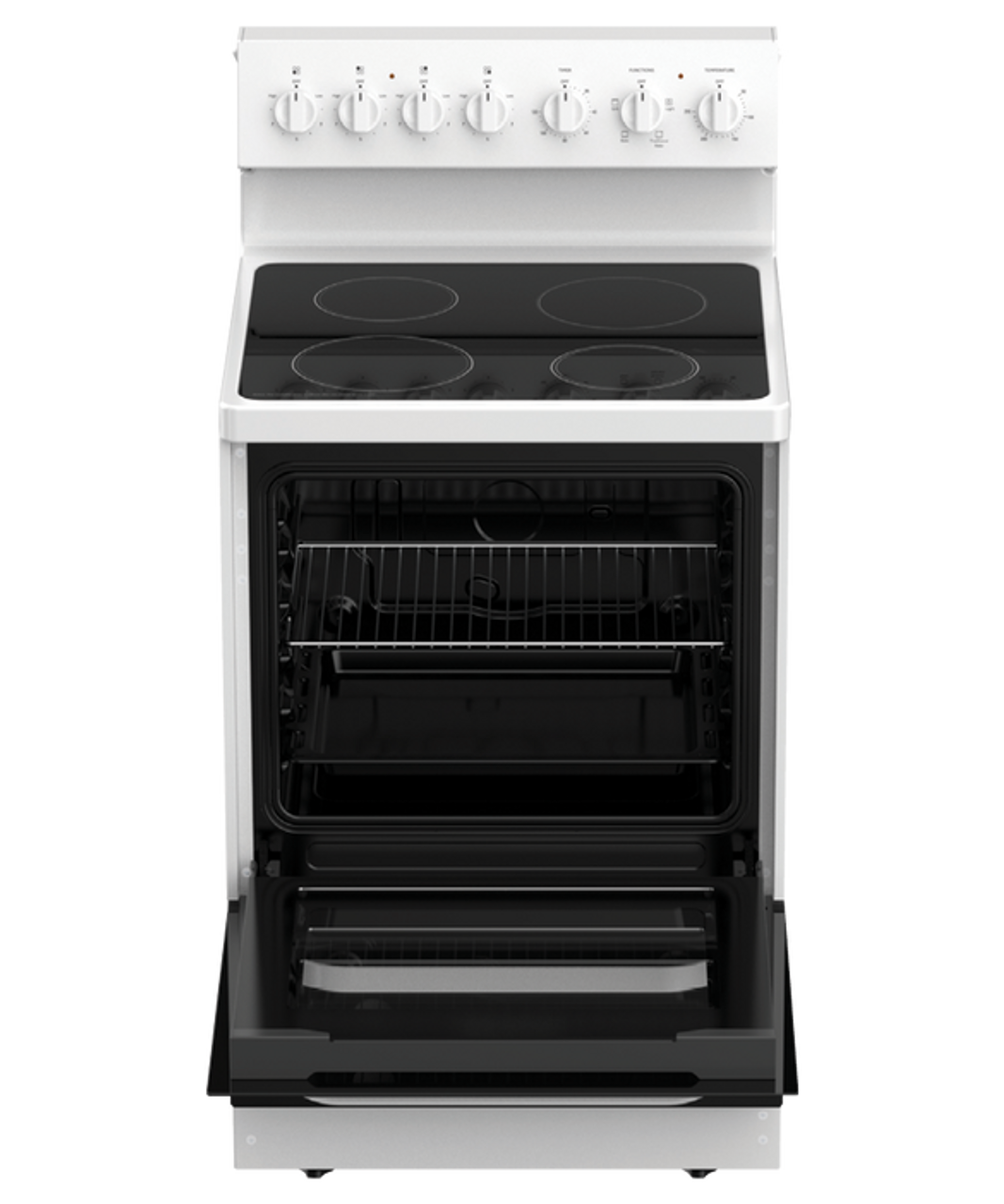 Haier 60cm White Ceramic Freestanding Oven HOR60S4CERW1