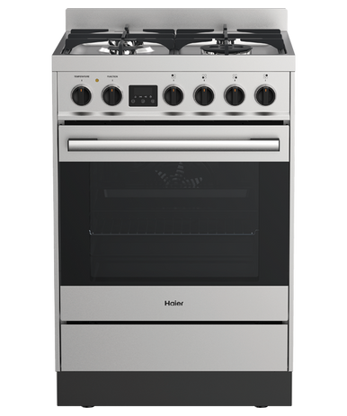 Haier 60cm S/Steel Dual Fuel Freestanding Cooker HOR60S9MSX1