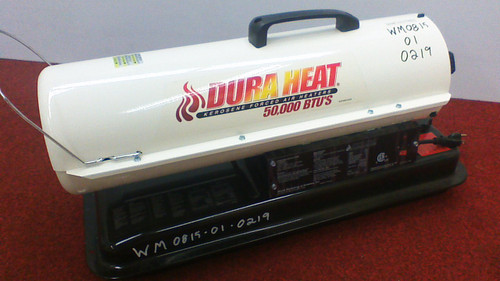 Dura Heat 50,000 BTU Kerosene Forced Air Heater Ideal for The Do It 