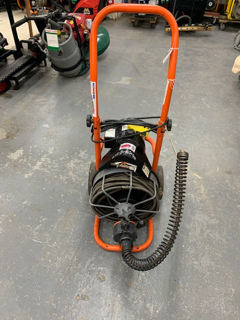 Easy Rooter General Wire Sewer Drain Snake 1/2" x 75" Plumbing Snake