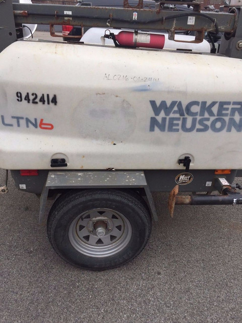 4 Pack Light Towers Wacker Neuson Towable Diesel Kohler Engine 6KGenerator