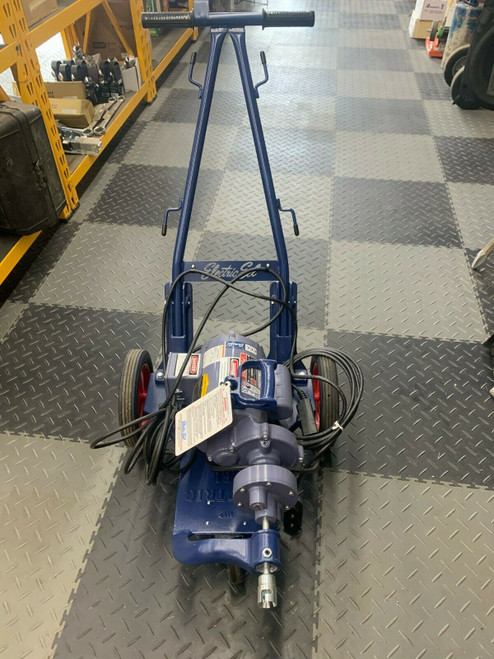 Electric Eel Drain Model C Sectional Drain Cleaner 10- 1"1/4 Cables Diameter 3"