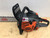 Used Tanaka 20-Inch Rear Handle 50.1cc Chain Saw Gas Powered Tree Cutting & Trim