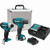 Makita 12V max CXT® Lithium‑Ion Cordless 2‑Pc. Combo Kit (2.0Ah)