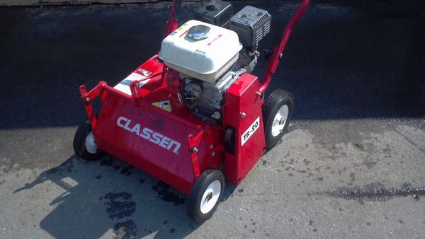 Classen Power Rake Lawn Thatcher Honda Engine