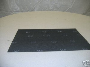 10 SHEETS [1 CASE] 150 GRIT 12" X 18" SANDPAPER SCREEN