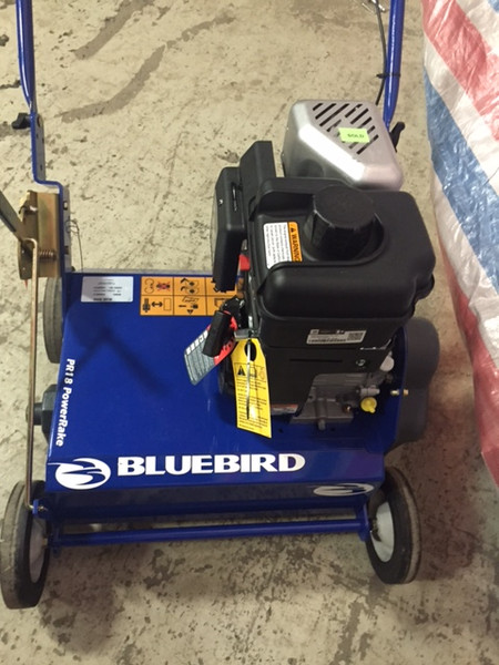 Bluebird Power Rake Thatcher  Briggs Engine 900