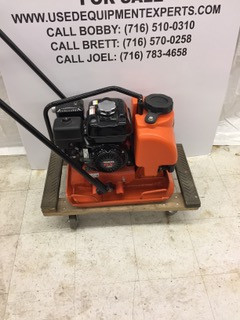 Used Multiquip MVC82VHW Honda GX160 Plate Compactor with Water Tank, 17'' Tamper-NEW