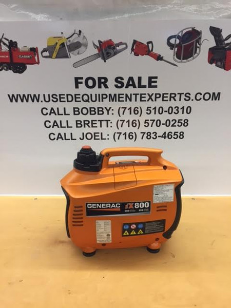 Generac iX Series 800 Portable Inverter Generator,Generac 5791 Portable Generator 800 Watts Salesman Demo Model