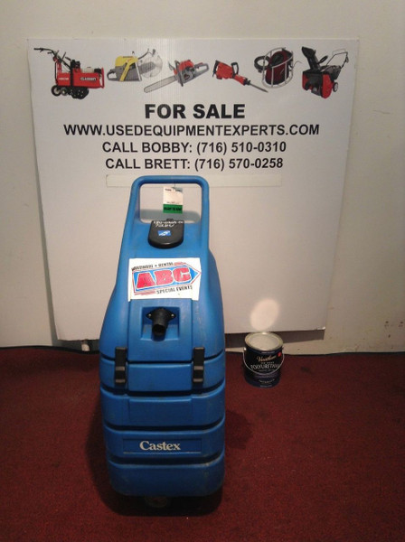 Commercial Used Castex Carpet Cleaner Rug Wet Dry Vacuum Machine Extractor Steam