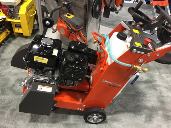 New Husqvarna FS400 LV Concrete Asphalt Walk Behind Road Floor Water Cooled Saw