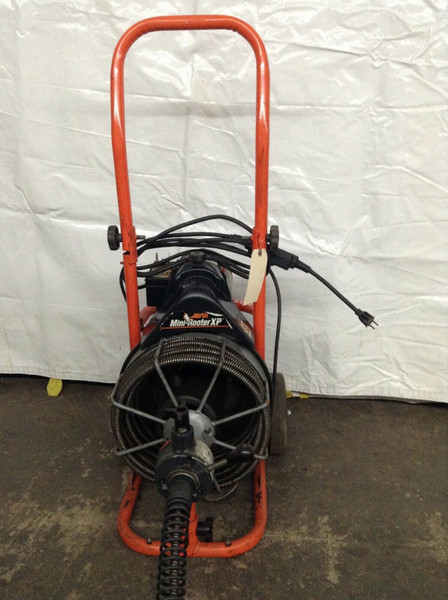 General Wire Mini-Rooter XP 1/2" x 50' Cable Sewer Line Cleaning Drain