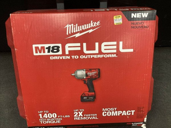 Milwaukee 2767-22 M18 FUEL 1/2” High Torque Impact Wrench Kit w/ Friction Ring