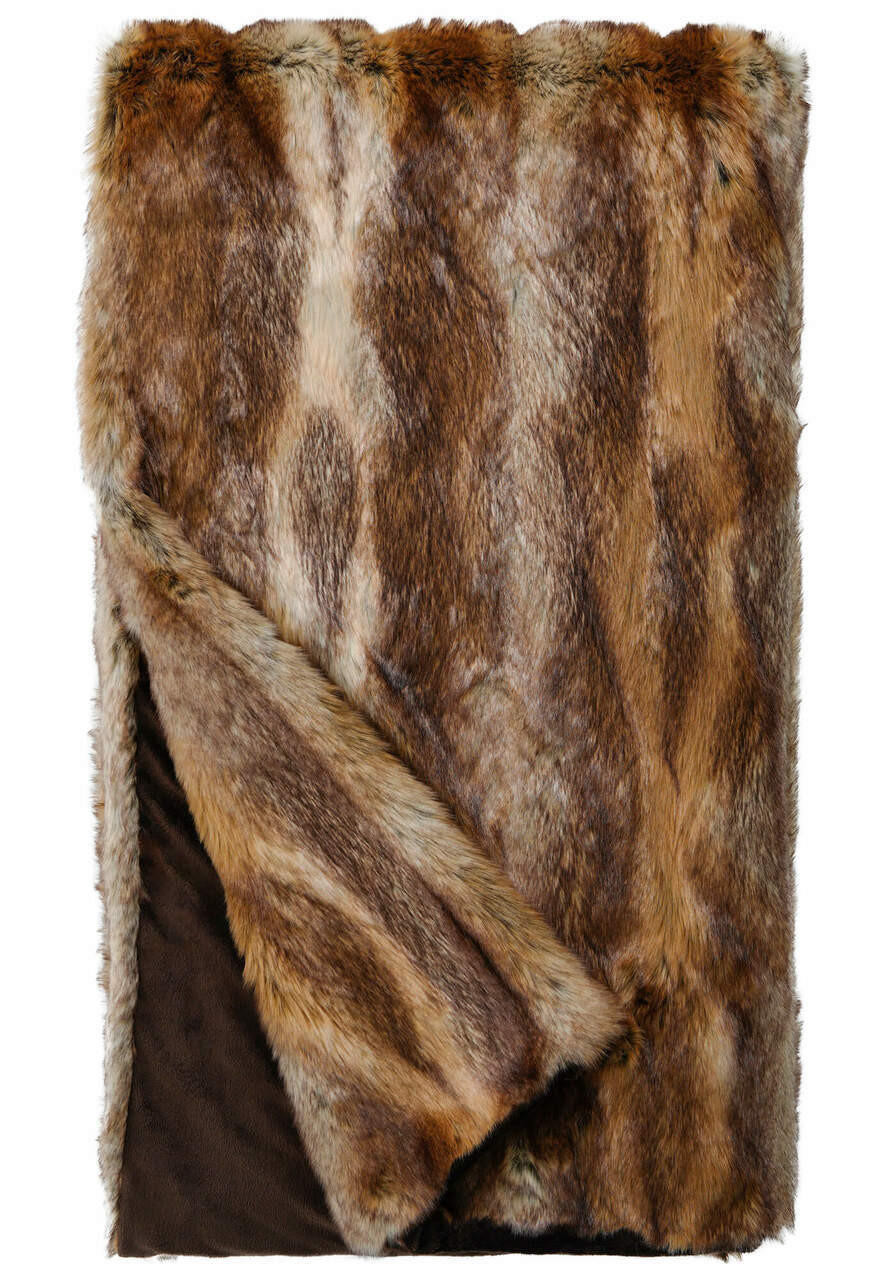 Signature Series Fisher Faux Fur Throws - Fabulous Furs