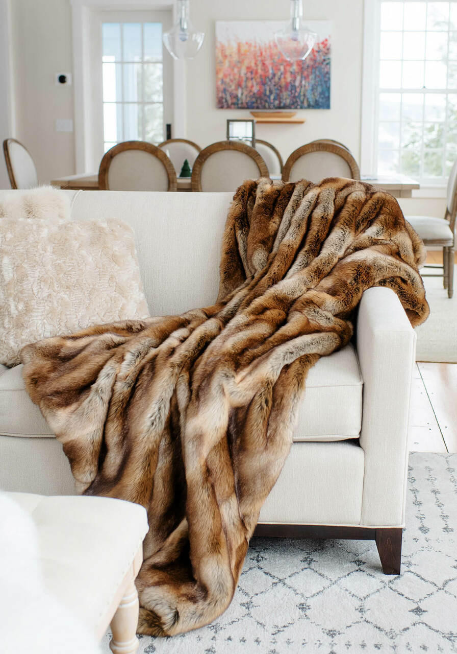 fabulous furs throw