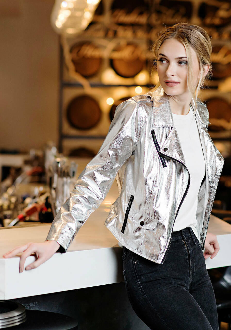 Sterling Silver Moto Jacket SALE Fabulous-Furs