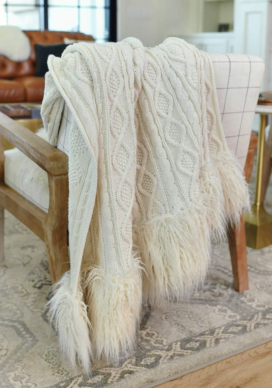 fabulous furs throw