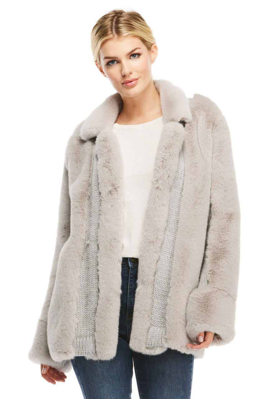 whiz limited Fur Cardigan ファーカーディガン-