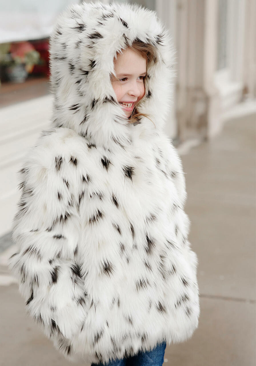 Fur hood clearance coat kids