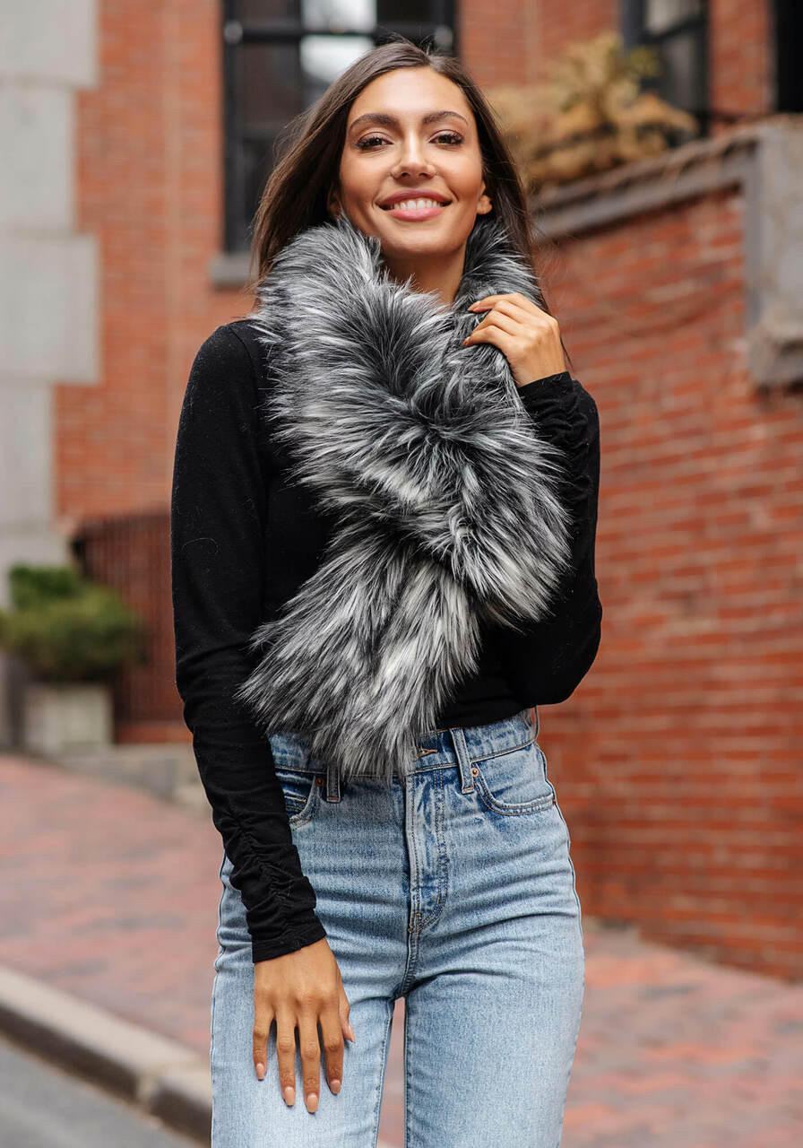 Faux Fur Scarf