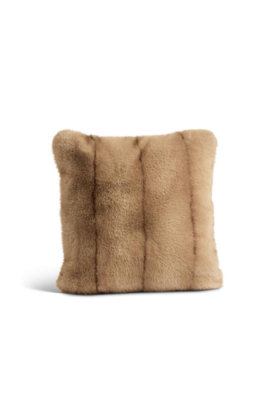 Signature Series Vintage Mink Faux Fur Pillows