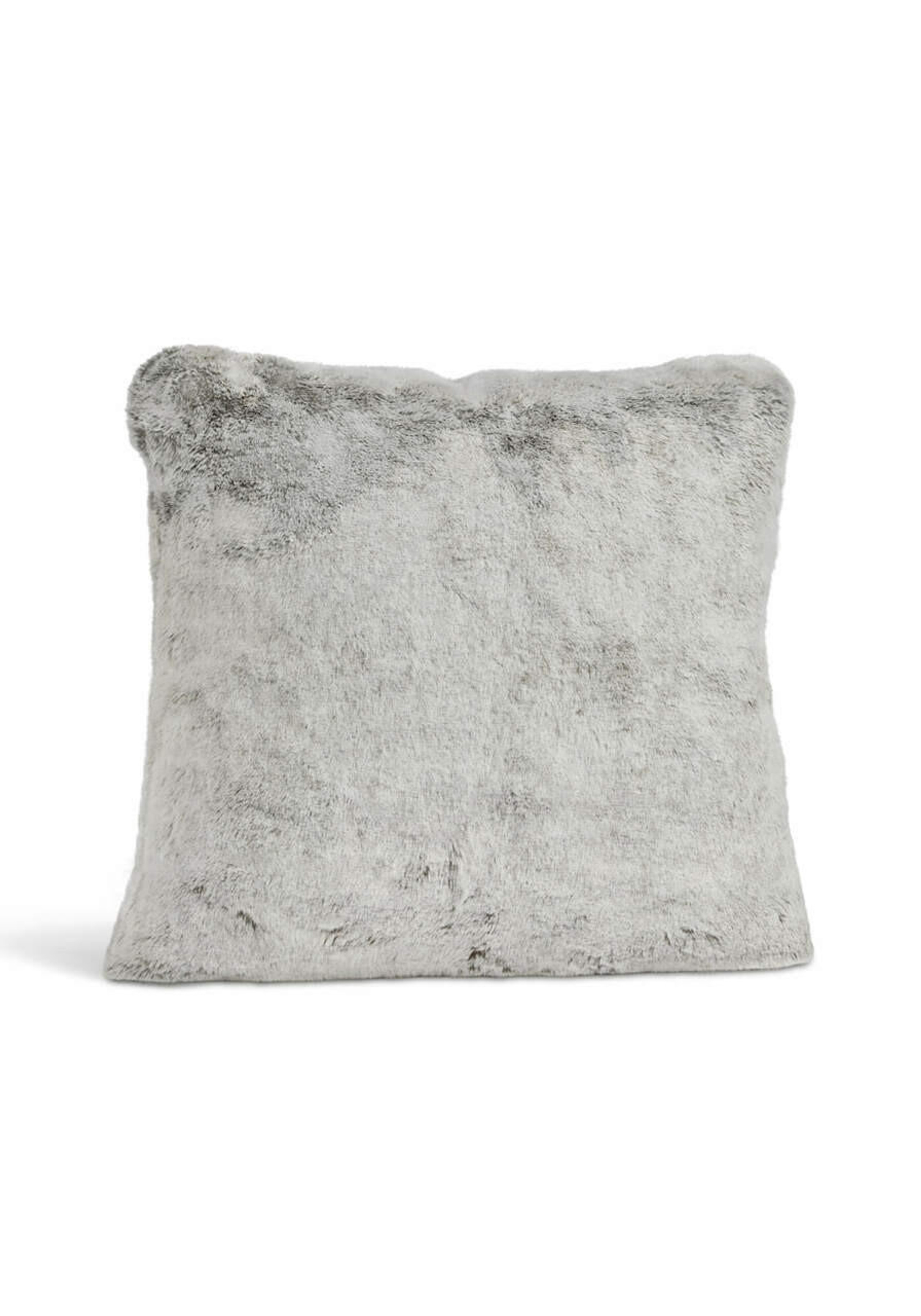 Couture Collection Sterling Mink Faux Fur Pillows