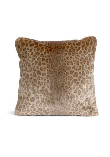 Fabulous-Furs Signature Series Vintage Leopard Faux Fur Pillows 