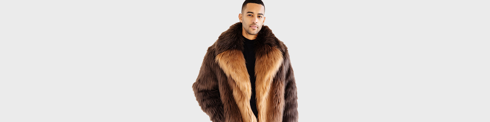 Fabulous Furs Men's Fisher Faux-Fur Bomber Jacket