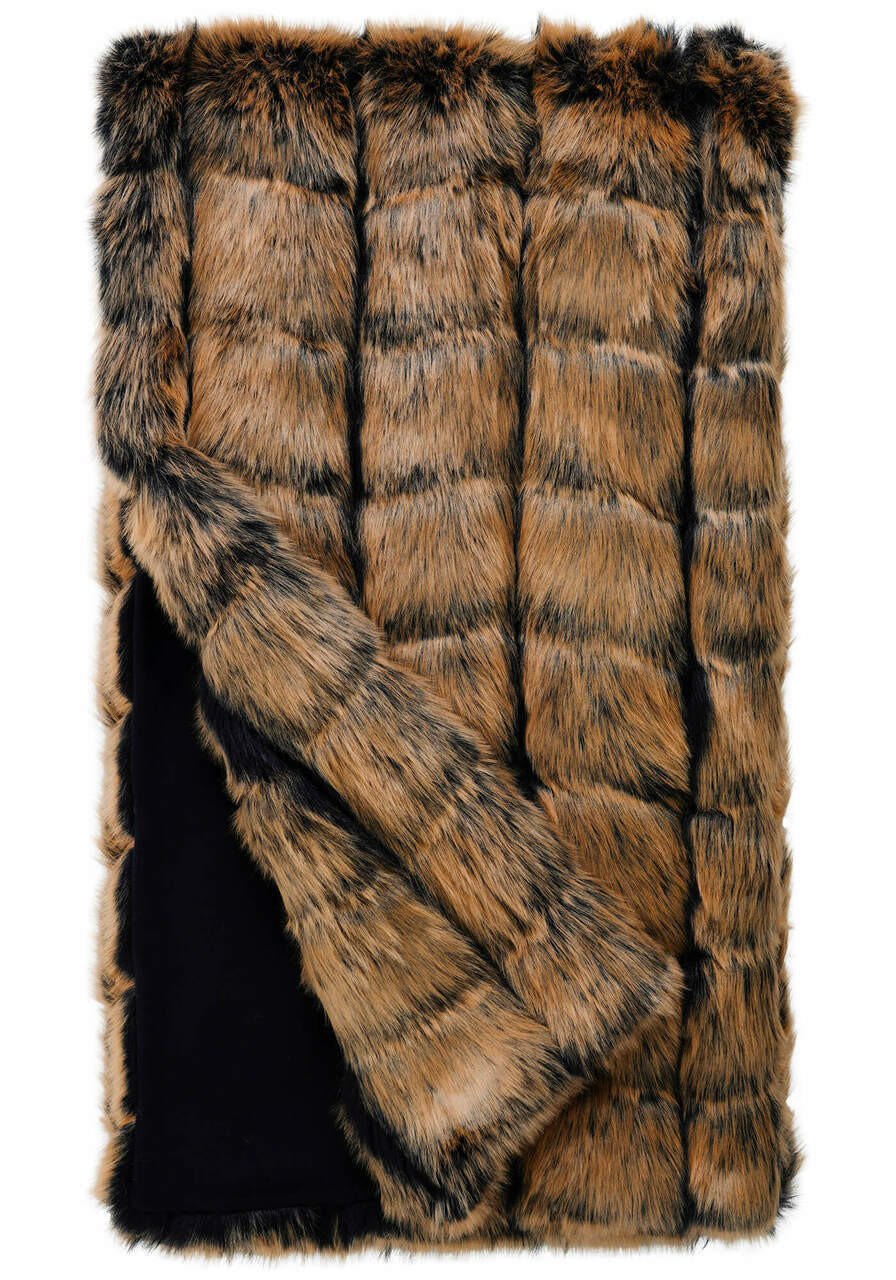 Limited Edition Red Fox Faux Fur Throws Fabulous Furs