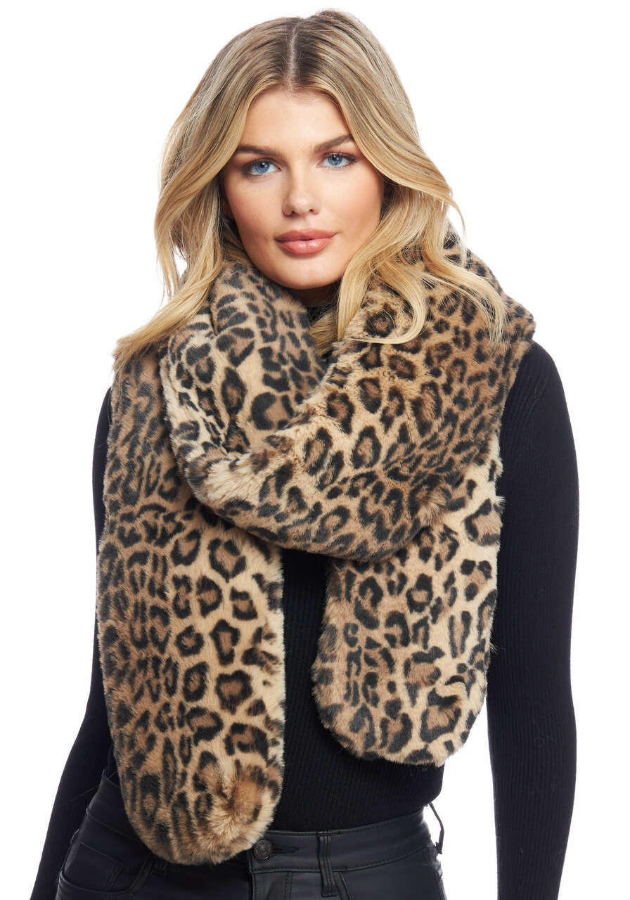 Lightweight Classic Leopard Print Scarf – Shop at Goldie's