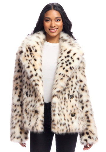 Donna Salyers Animal Print Fur Coats Nordstrom Rack Leopard Coat Sales