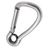 Kong Harness Eye Inox Straight Gate Stainless Steel Carabiner