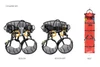 Petzl Kit for FAST TL Buckle Cover 28 mm