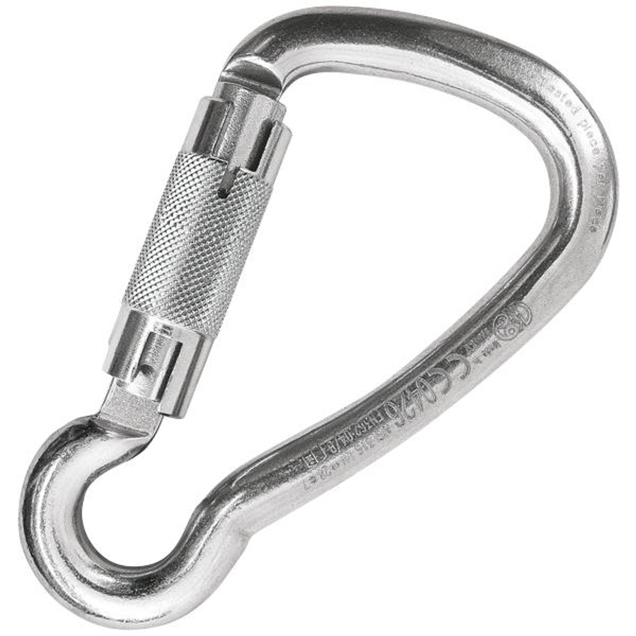 Kong Harness Inox Auto Block Stainless Steel Carabiner