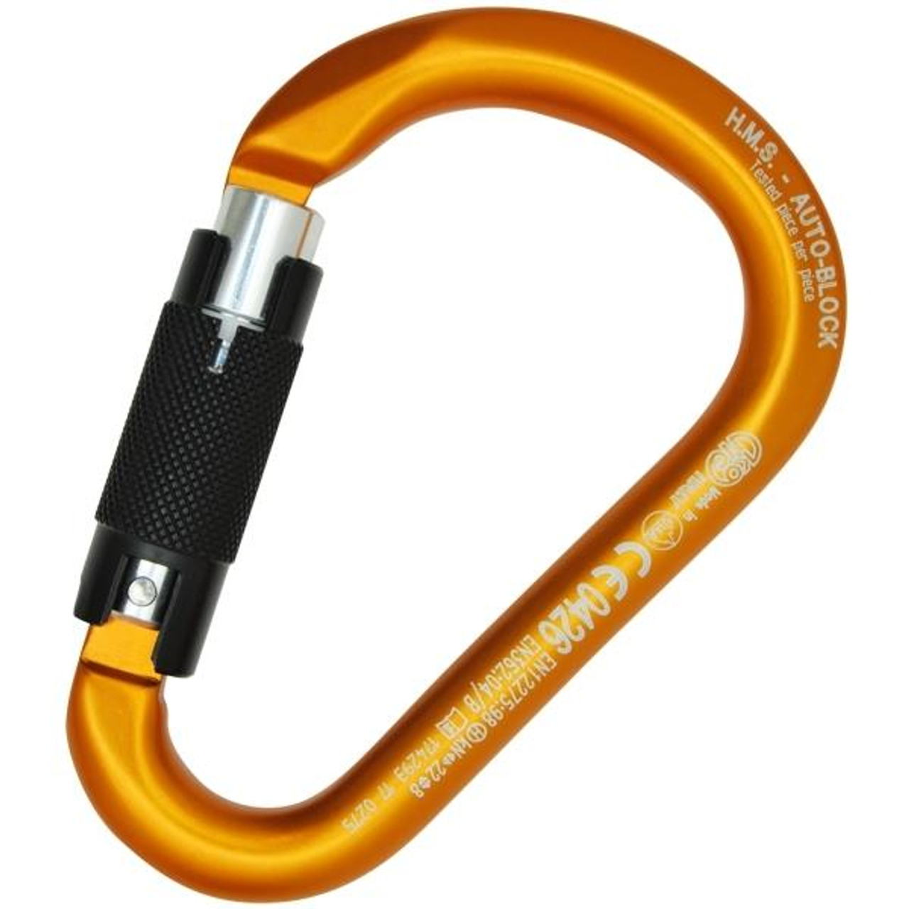 Kong HMS Classic Auto Block Aluminum Carabiner