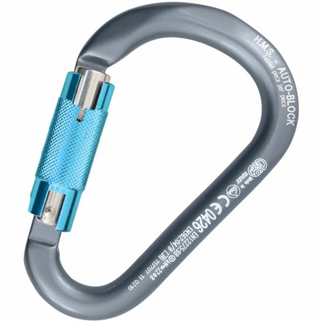 Kong HMS Classic Auto Block Aluminum Carabiner