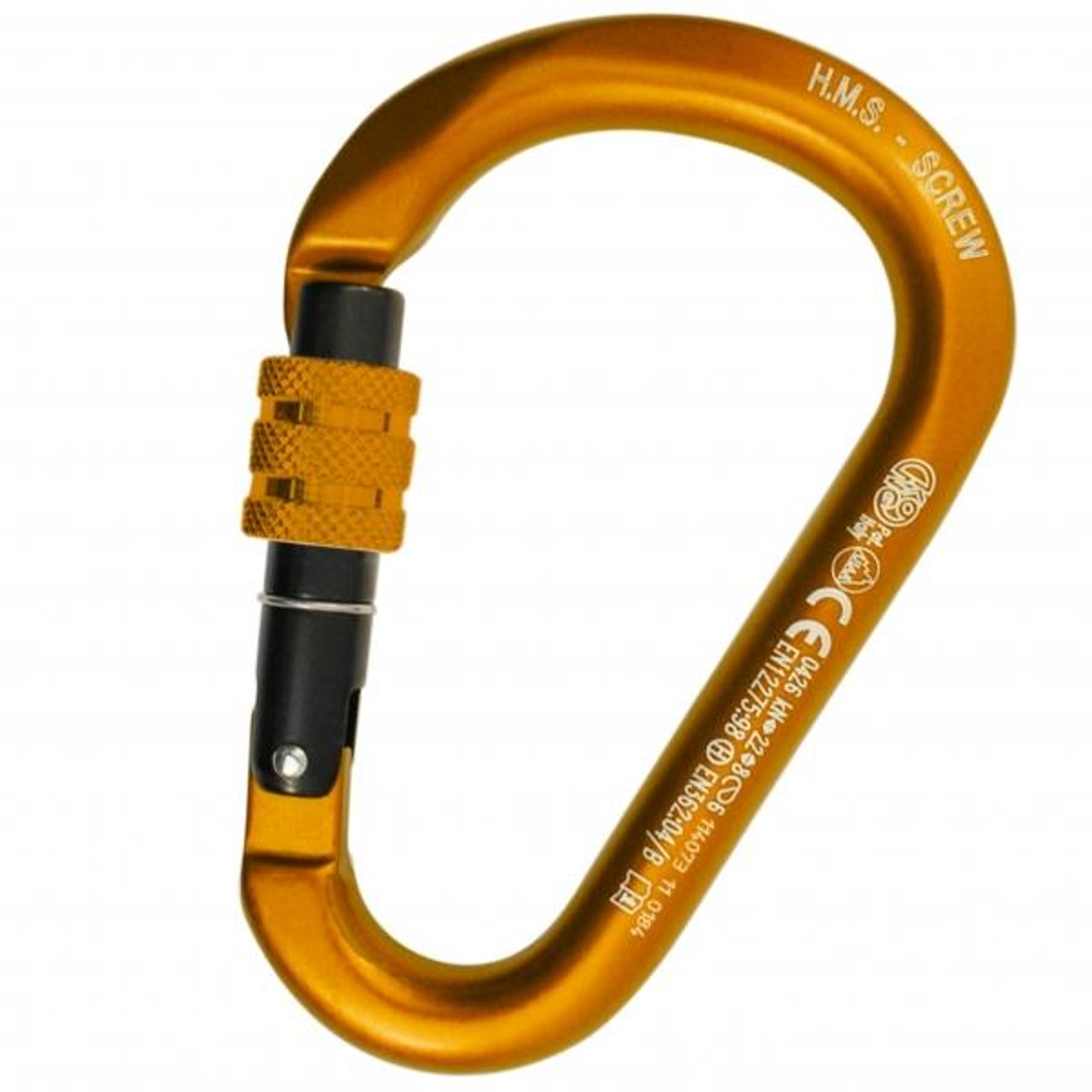 Kong HMS Classic Screw Sleeve Aluminum Carabiner