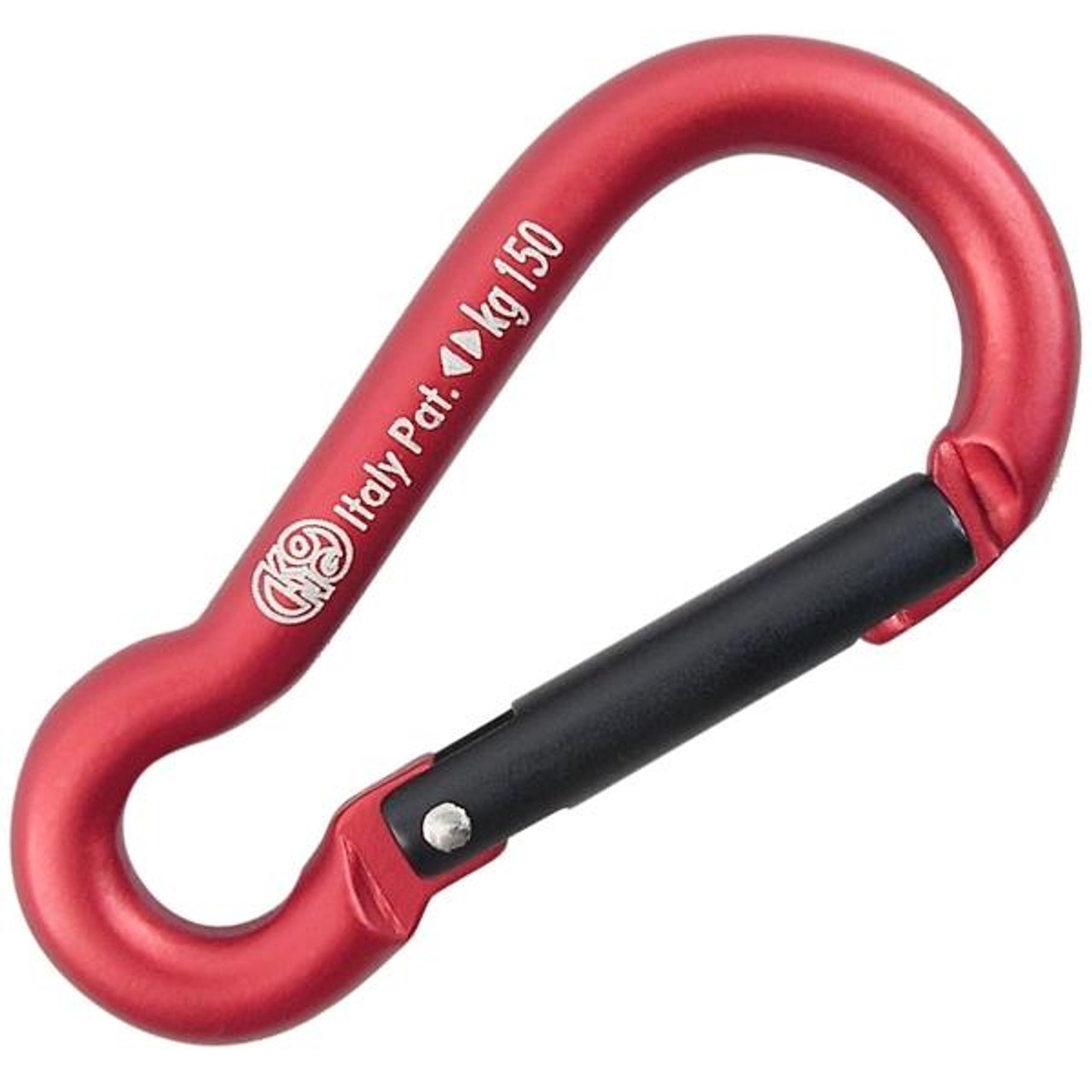 Kong Mini Pear Straight Gate Aluminum Carabiner