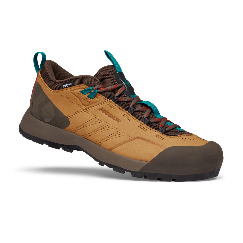 Black Diamond Men's Mission Leather Low Waterproof Approach Shoes