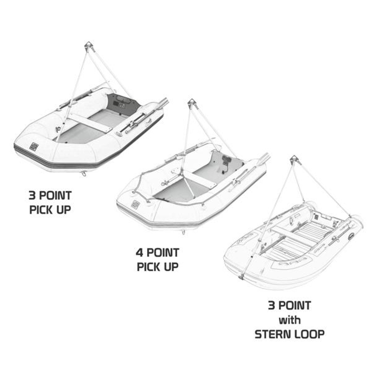 Kong Octopus dinghy lift sling