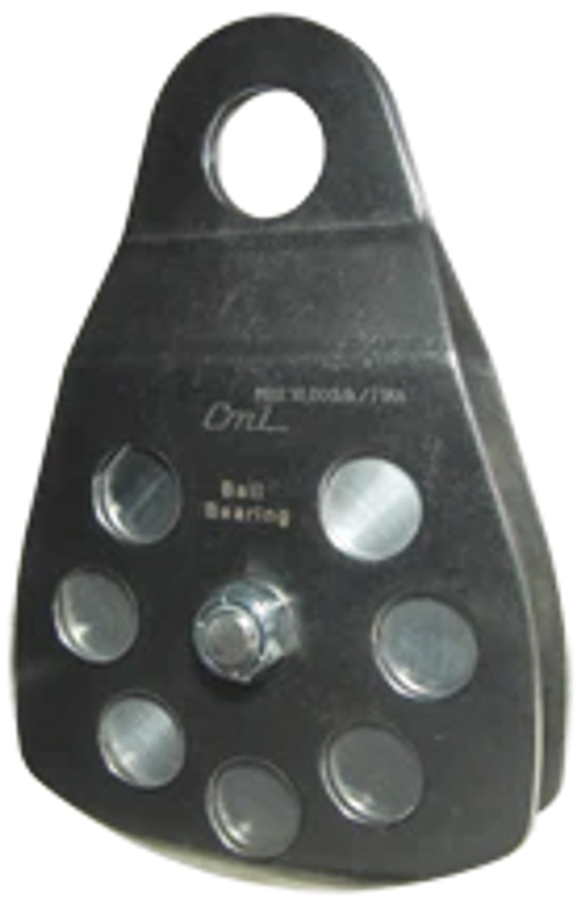 CMI RP108BB 4" Stainless Steel, Aluminum Sheave, Ball Bearing Pulley