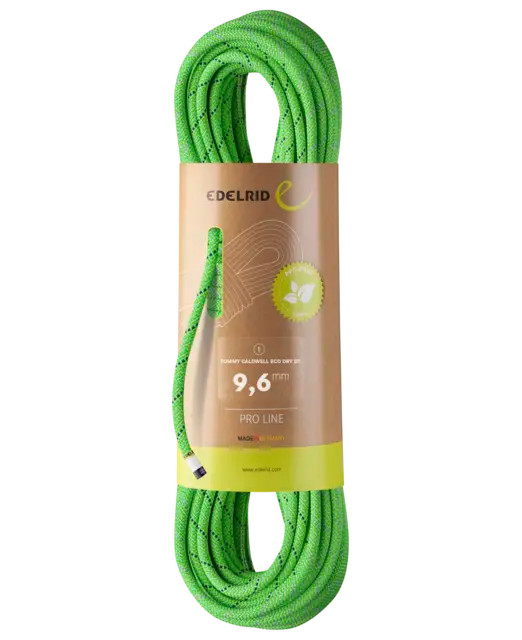 Edelrid Tommy Caldwell Eco Dry DuoTec 9.6 mm Edelrid Tommy Caldwell Eco Dry DuoTec 9.6 mm