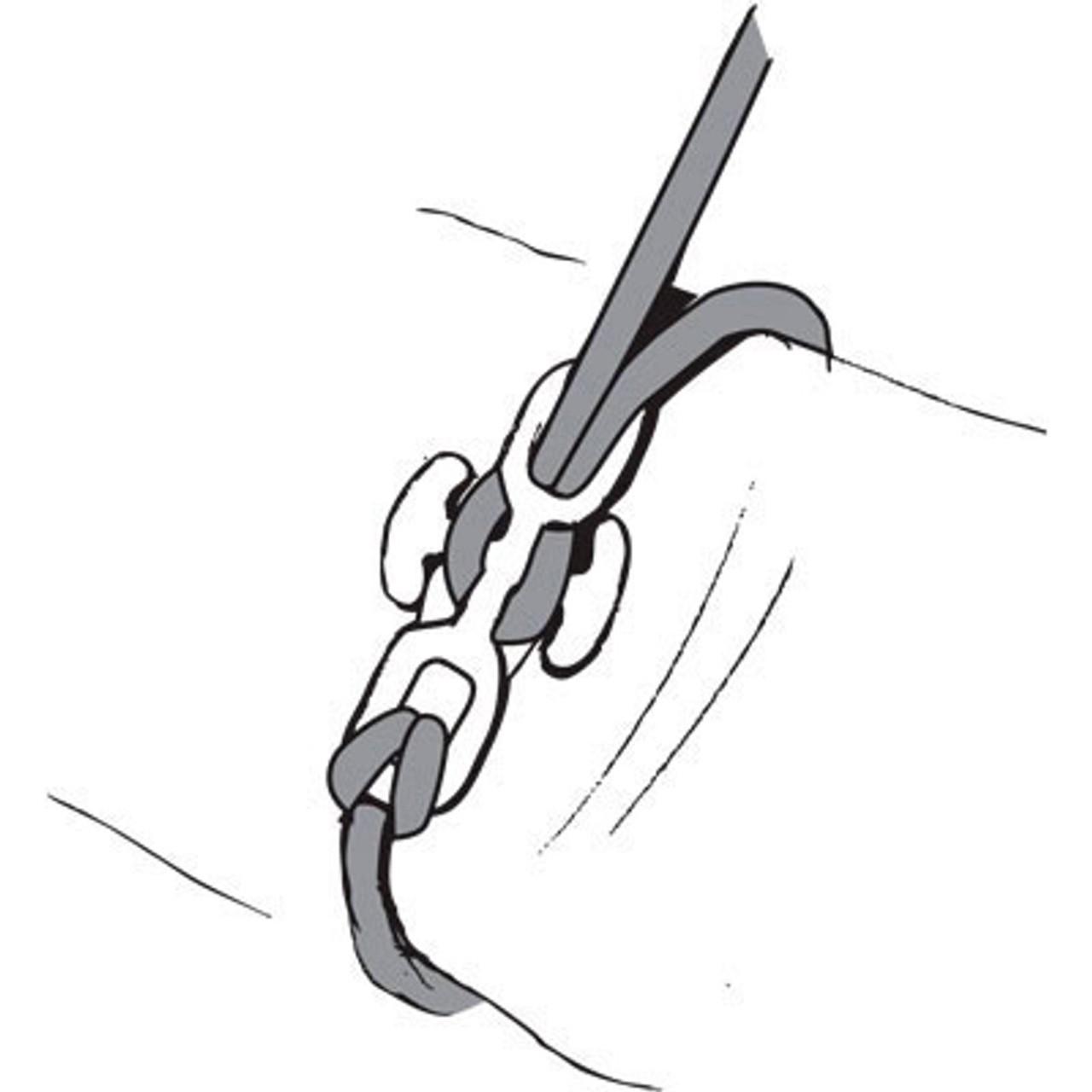 Notch Backbone Knotless Rigging Connector