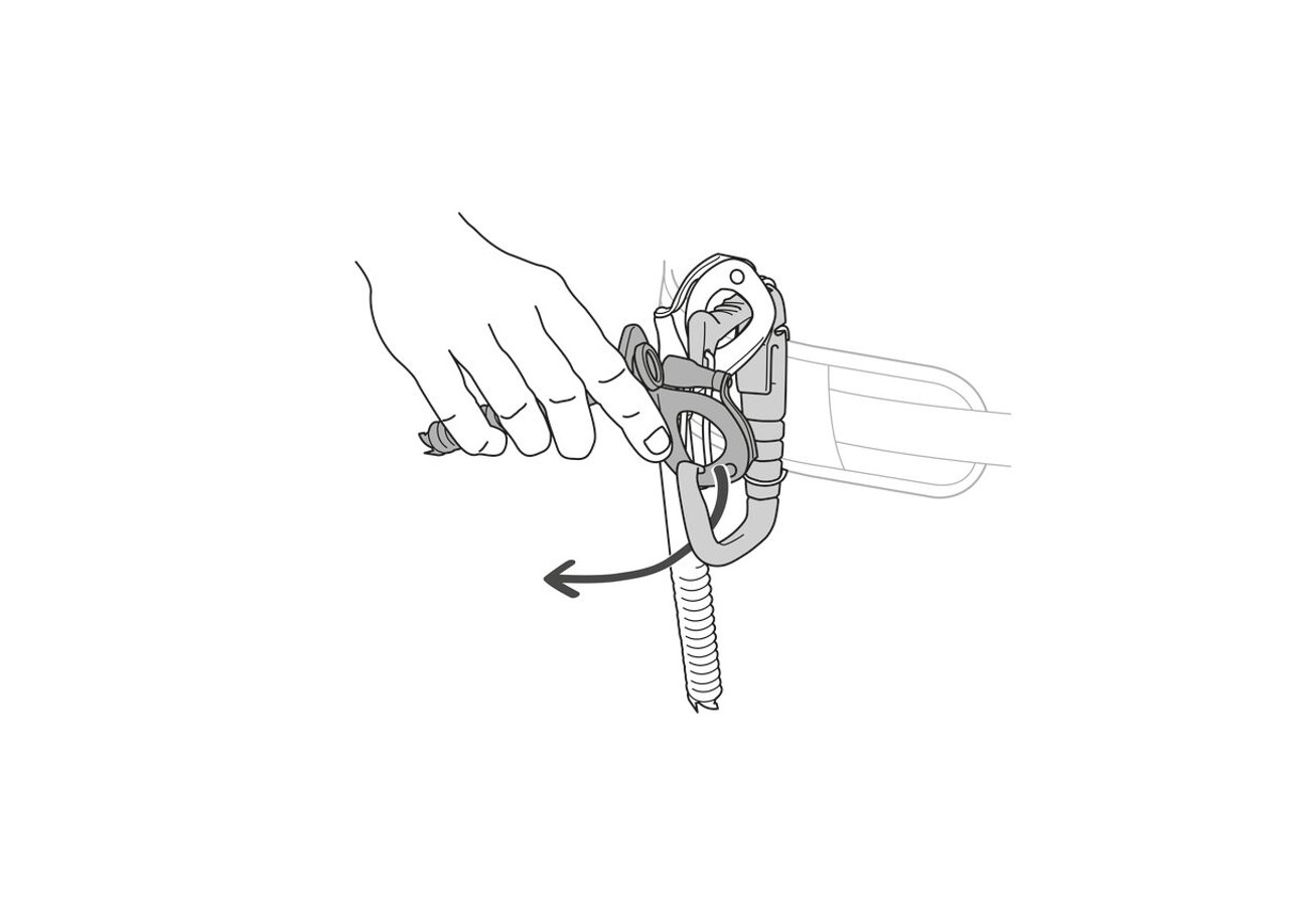 Petzl Ice Screw Holder CARITOOL EVO