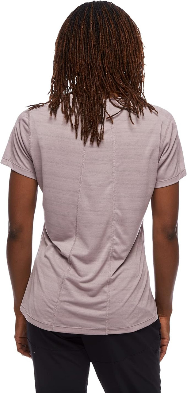 Black Diamond Women's Genesis Tech Tee  -Wood Violet  XL **CLOSEOUT**