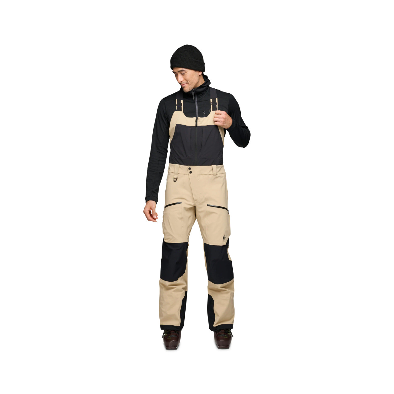 Black diamond Recon Stretch Bibs pants Yellow | Snowinn Black