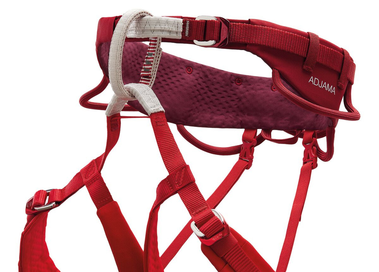 PETZL Harness ADJAMA DARK RED XL